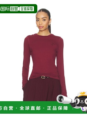 1h可退 香港直邮Casablanca 女士 轻身长袖T恤 WSP26JTS05401