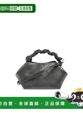 香港直邮GANNI 女士手提包 A68645894067 AW2025 灰色 Handbag