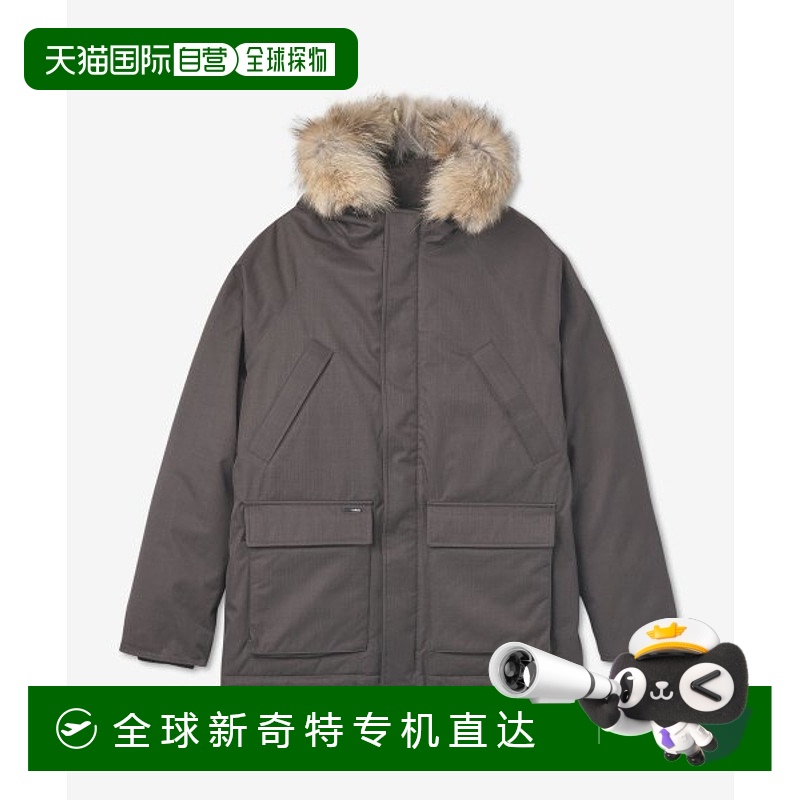 韩国直邮NOBIS 羽绒服HERITAGESTEELGREYFW22男士 高端流行休闲