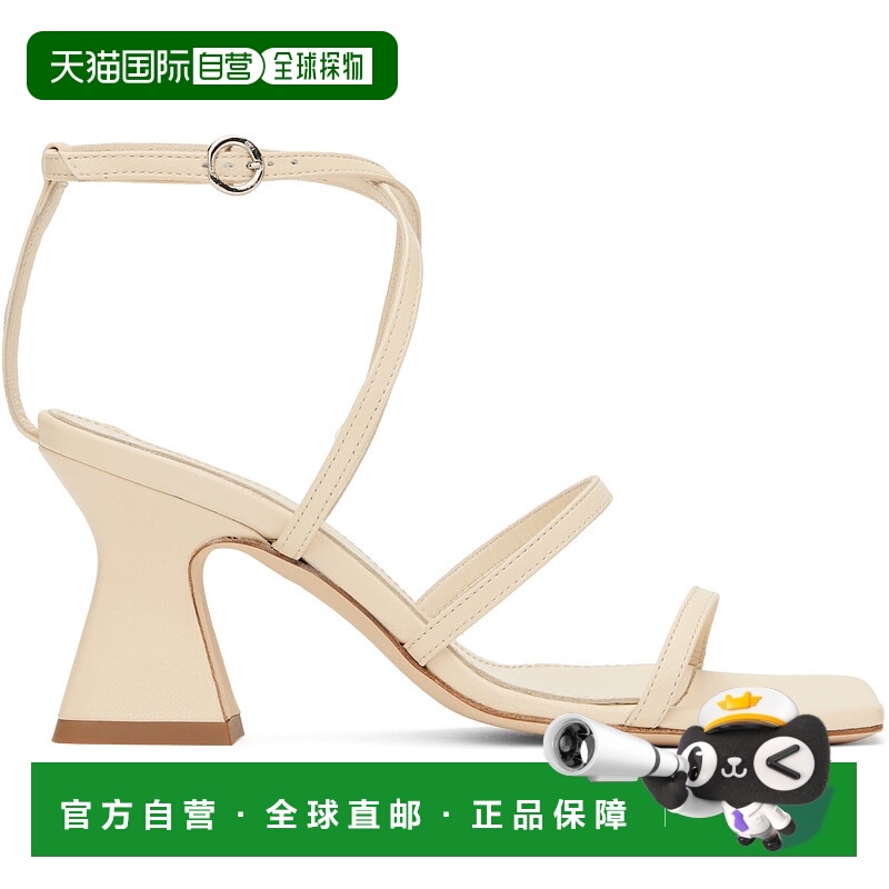 香港直邮潮奢 aeyde 女士 灰白色 Edda Leather 凉鞋 A11HSHLMS75