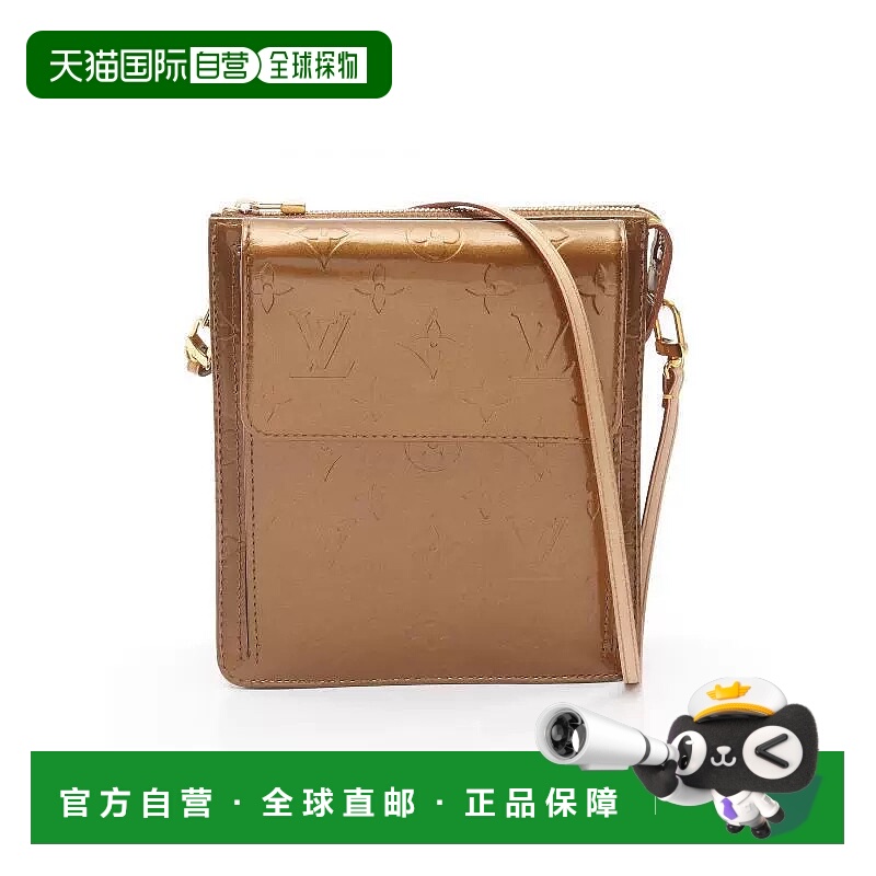 1h可退 日本直邮中古LV路易威登女包B级9新Shoulder bag肩包漆皮