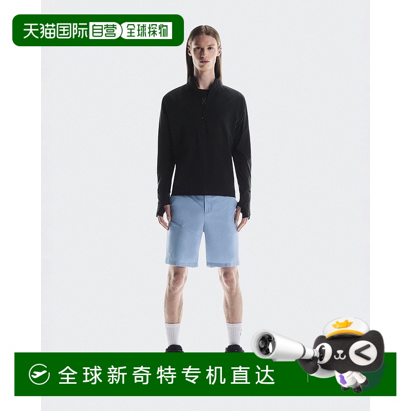 欧洲直邮On昂跑 Trek系列男士钱布雷蓝再生聚酰胺可调节腰带短裤