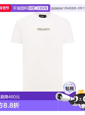 香港直邮Dsquared2 二次方 男士 短袖T恤 S74GD1415D20020男装