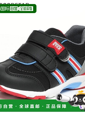 日本直邮Moonstar 儿童运动鞋 Carrot MS C2209 黑色 12178677 MO