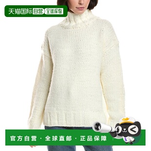 自营English Factory Thick Turtleneck Sweater - white 美国奥