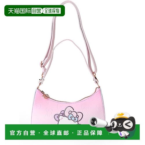 【日本直邮】三丽鸥两用单肩包 (Hello Kitty 50周年时尚丝带生日