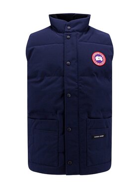 Canada Goose 按扣无袖羽绒马甲 4154M