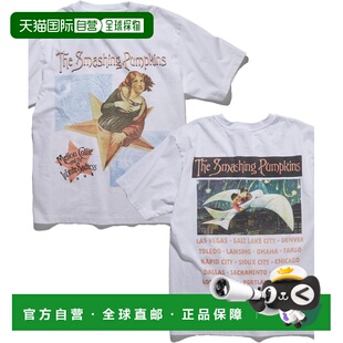 1h可退 日本直邮SMASHING PUMPKINS 男装 全棉90年代复刻款T恤 背