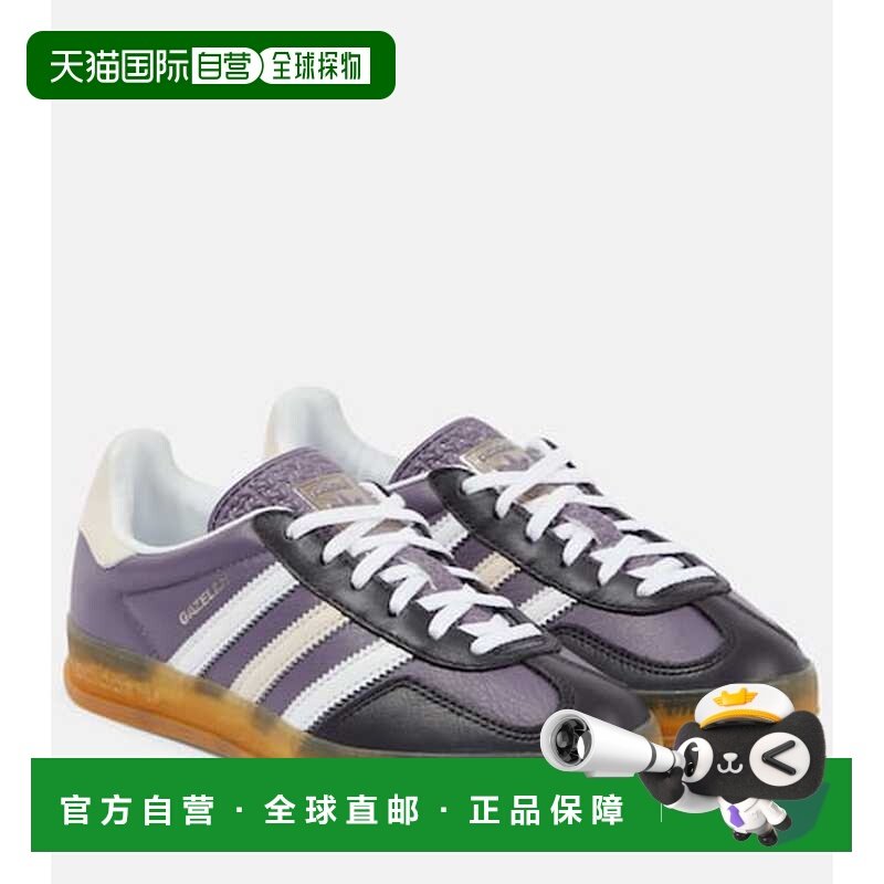 1h可退 香港直邮adidas 阿迪达斯 女士 Gazelle 室内皮质运动鞋 0,运动鞋new,运动休闲鞋,淘宝优惠券,粉丝福利购,淘宝优惠卷