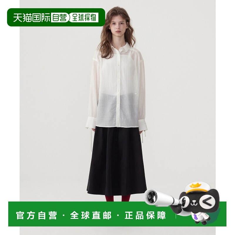 韩国直邮COVERNAT WOMAN 女士半身裙CO2501SR73BK WOMEN SHIRRING