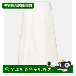 真丝缎面迷你连衣裙 1h可退 Lidia 香港直邮Staud white白色 女士
