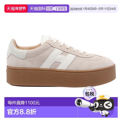 香港直邮HOGAN 女士运动鞋 HXW6980FB60UL60MB3 AW2025 棕色