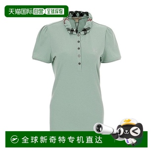 香港直邮Burberry 39337641博柏利 格纹短袖 POLO衫