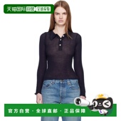 女士 香港直邮潮奢 1h可退 长袖 Baserange Dual 衫 海军蓝 Polo