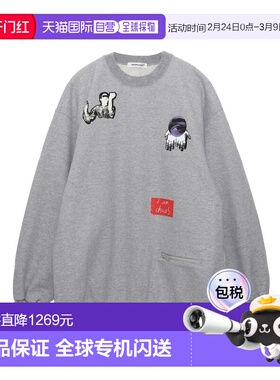 1h可退 日本直邮UNDERCOVER 男女同款 全棉宽松连帽衫 前后印花 U