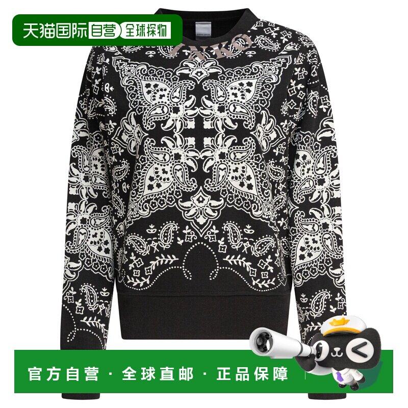 香港直邮PINKO 女士卫衣 104618A2CWZDI SS2025 花色 圆领毛衣