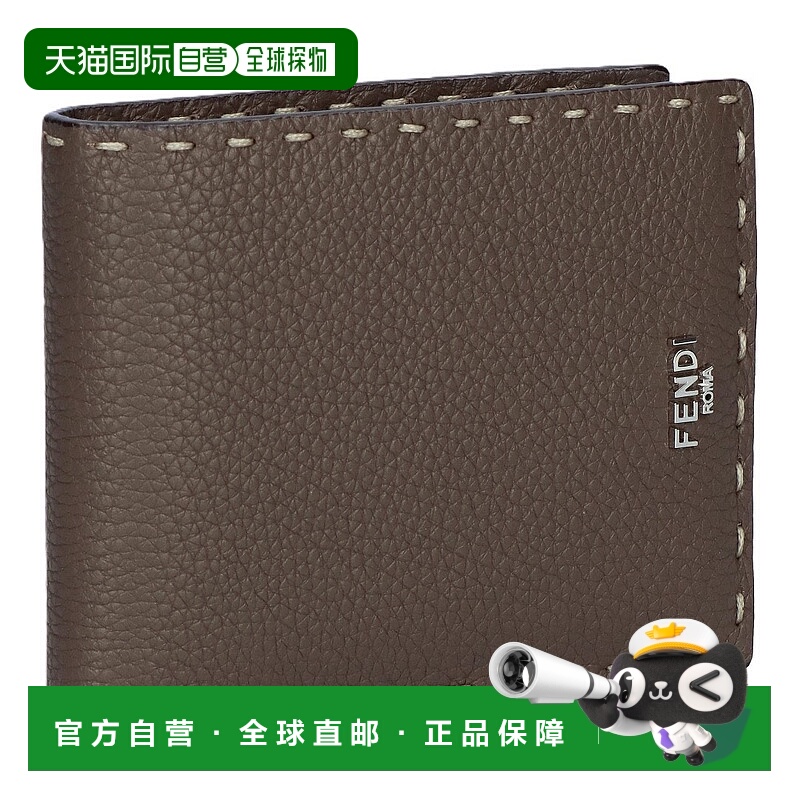 日本直邮FENDI 男士 SELLERIA 双折钱包带零钱包7M0194 AP3B F1TQ
