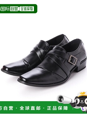 【日本直邮】Gino Zeeno 商务鞋鞋男男鞋正装 Naname 直尖皮带和