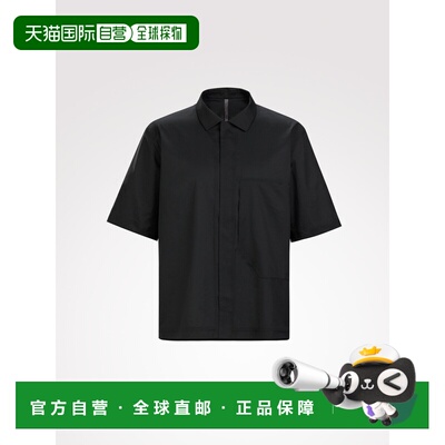 加拿大直邮 始祖鸟Veilance Demlo短袖男士简约夏季衬衫