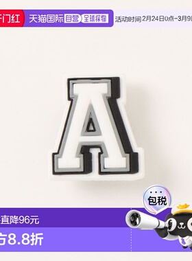 日本直邮crocs crocs Jibbitz Letter A字母装饰配件 [72380987]