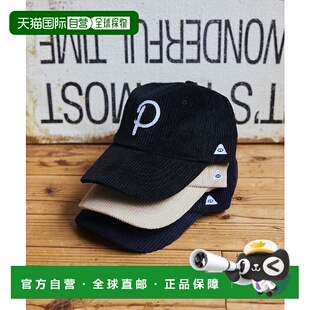 1h可退 日本直邮POLeR 联名款 男女同款 全棉灯芯绒棒球帽 经典休