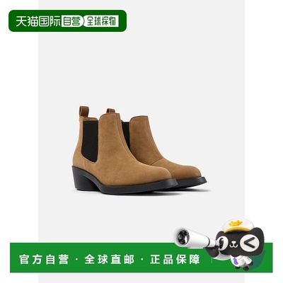 自营 靴子 女士 Camper Bonnie - 中棕色 女靴美国直发奥莱