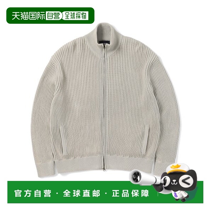 韩国直邮THISISNEVERTHAT 开衫Full Zip Cardigan GreyTN223KKNPK