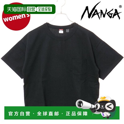 日本直邮NANGA 女款生态混合T恤 [N2501-1M033B SS25] ECO HYBRID