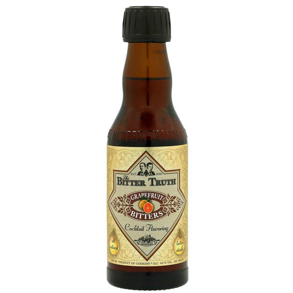 欧洲直邮Bitter Truth比特储斯西柚利口酒30%200ml德国口感绵柔