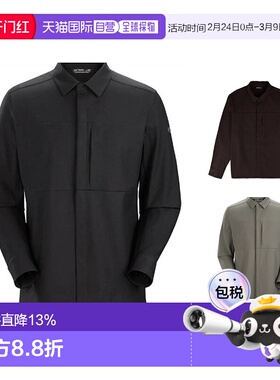 1h可退 加拿大直邮ARC‘TERYX始祖鸟男士有机棉LEVON OVERSHIRT刺