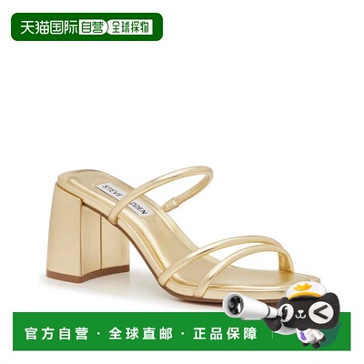 自营Steve Madden Gemeni Dress Sandals Women's Gold Metallic