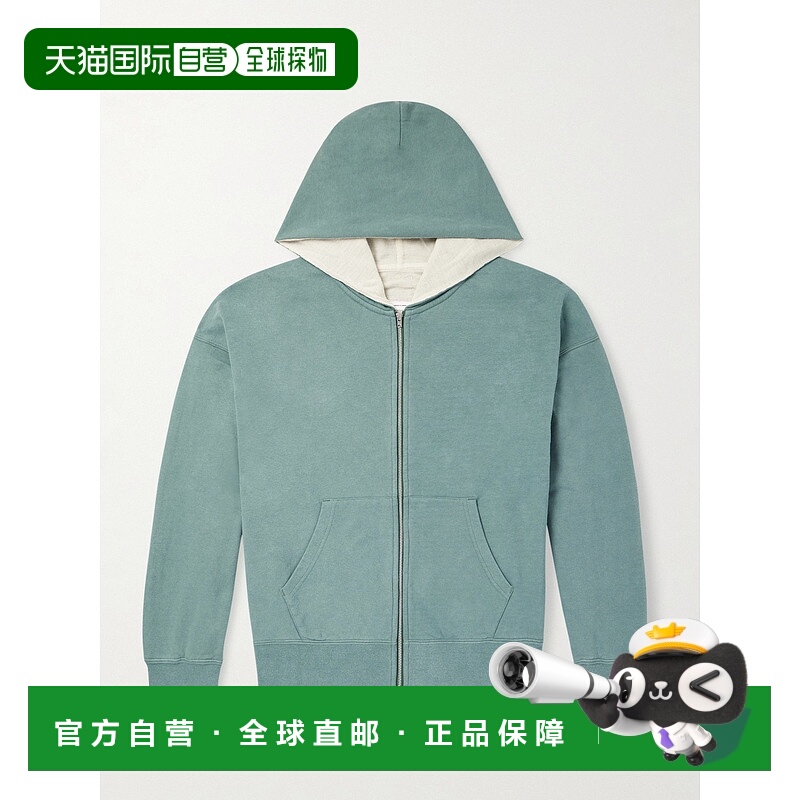 香港直邮Visvim 维斯维木 男士 Jumbo 棉针织拉链连帽衫 01252050