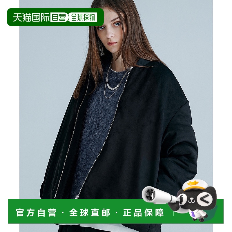 1h可退 日本直邮SOCCE 男女款宽松版假麂皮加厚外套 soc241149