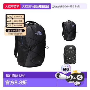 香港直邮北面THE NORTH FACE  背包双肩包 男款 沥青灰拼黑拼银色