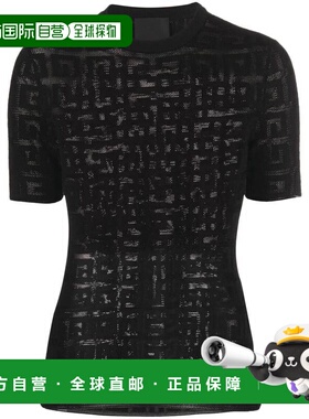香港直邮GIVENCHY 女士T恤 BW90FJ4ZAQ001 SS2024 黑色 GIVENCHY