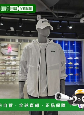 韩国直邮FILA [坡州分店] 惠拉轻型弹力风衣夹克（FS2JKG2202M-WH