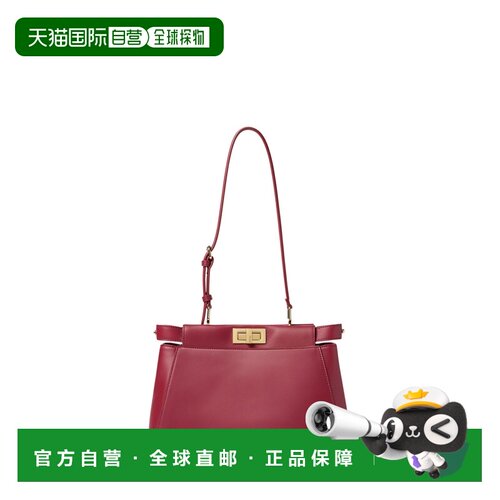 1h可退 香港直邮FENDI 女士单肩包 8BN374B1E6F0TX1 AW2026 红色