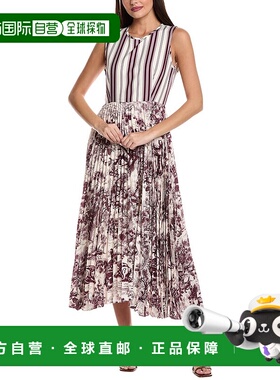 自营 Beulah Midi连衣裙-紫色 美国奥莱直发