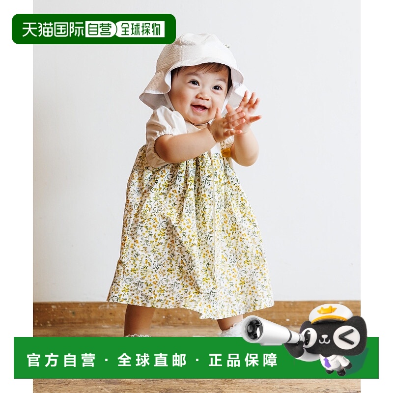 1h可退 日本直邮MAKE YOUR DAY 儿童小花图案连体衣 M520423