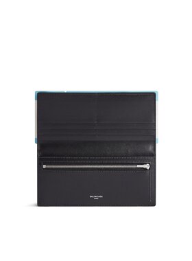 BALENCIAGA 男士钱包 7877742AA3R4734 SS2025 蓝色