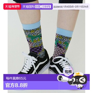 1h可退 日本直邮FRAPBOIS 女装 生肖马图案 织物感袜子 B1561ZEC6