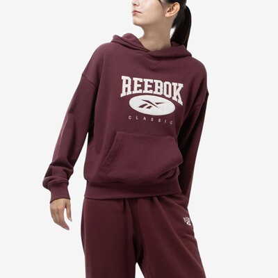 日本直邮Reebok 102061 大Logo连帽衫 / CL AE 大Logo FT连帽衫（