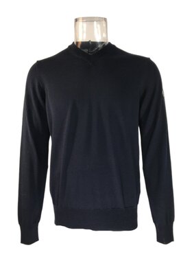 EA7 Emporio Armani 小V领长袖针织衫 SLM07MSL04M