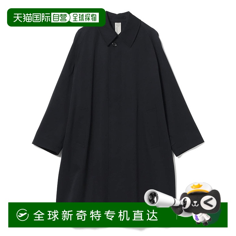 1h可退 日本直邮CONCETTO 男士经典羊毛混纺大衣 21190145343