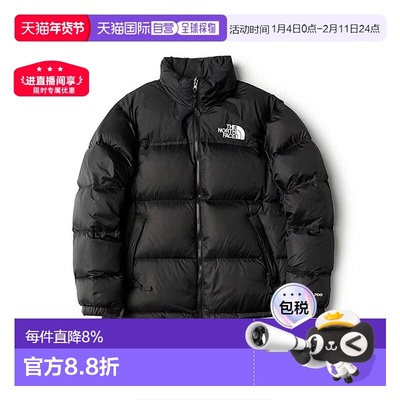 户外短款羽绒服北面1996