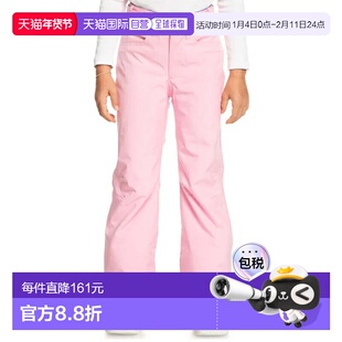 日本直邮ROXY 儿童滑雪板女孩 BACKYARD GIRL 长裤和夹克套装