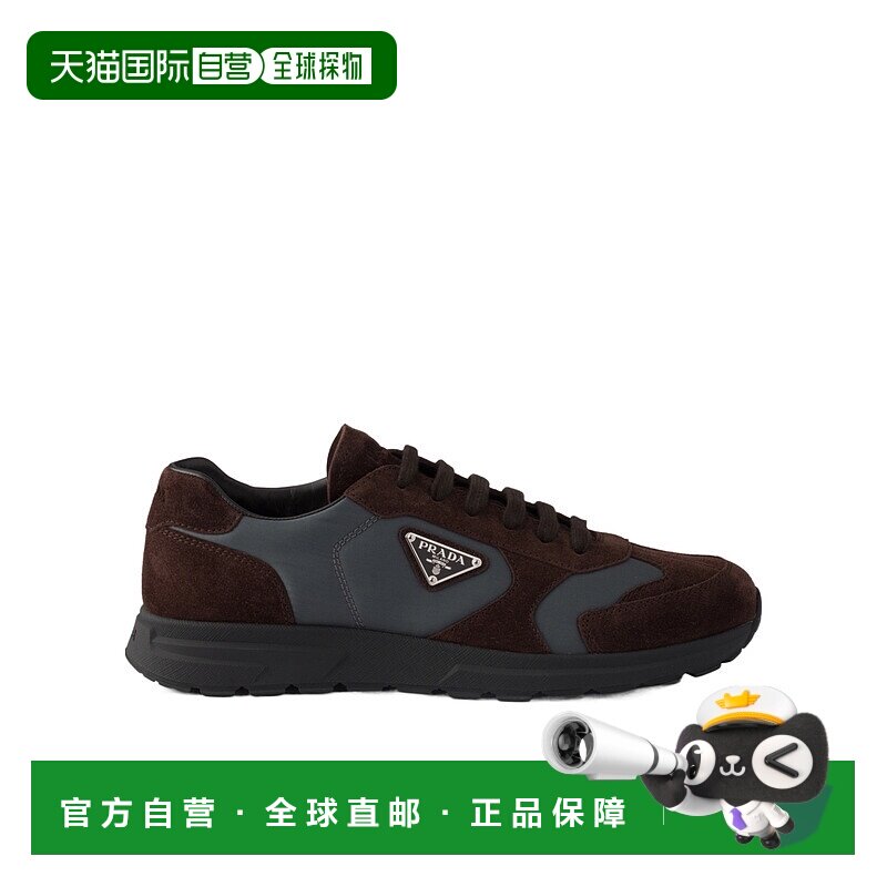 1h可退 香港直邮Prada Prax系带运动鞋 2EE455LOWFG000