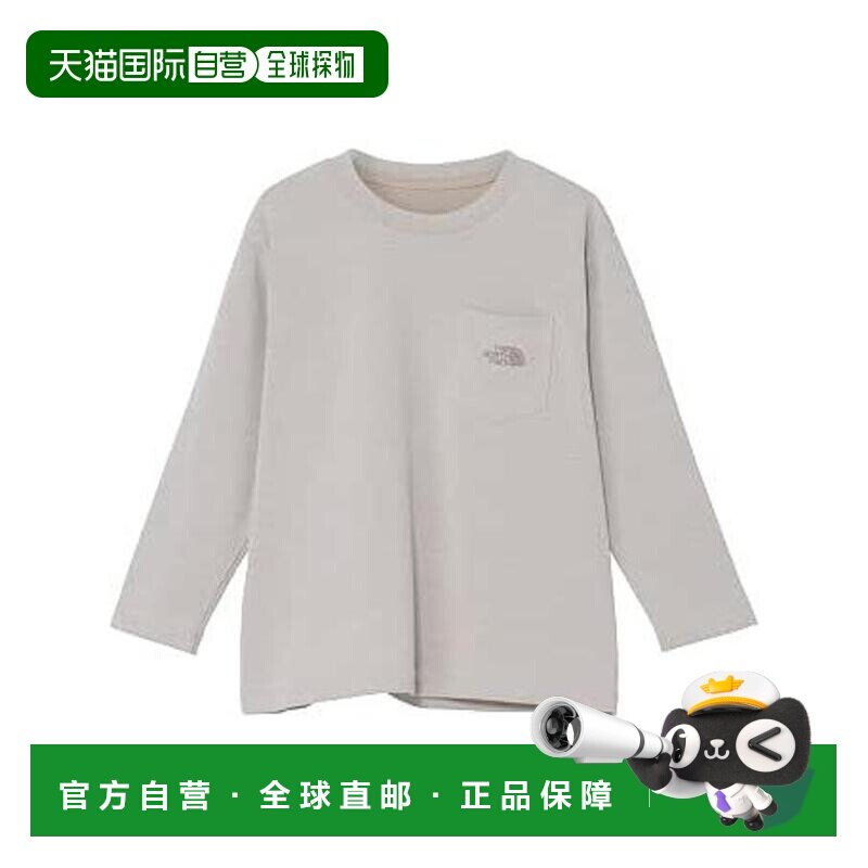 日本直邮日潮 The North Face北面儿童蓄热保暖长袖T恤100-160cm图片