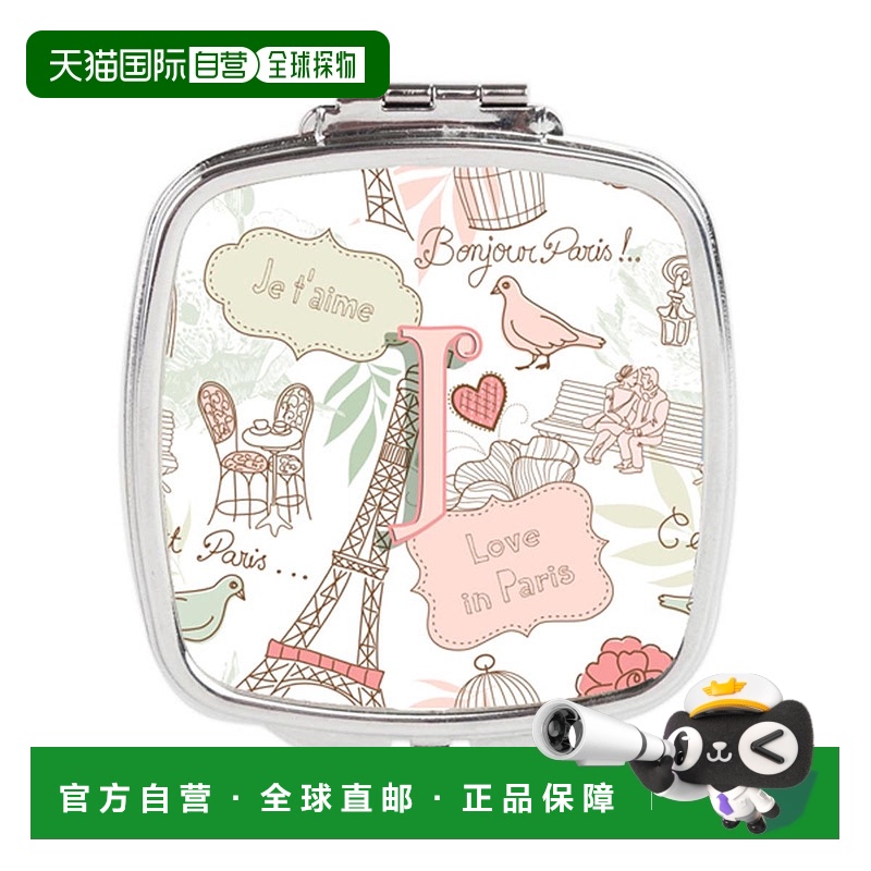 自营 Carolines Treasures CJ2002-JSCM Letter J Love in P正品