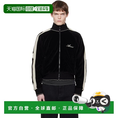 香港直邮AMIRI 男士 黑色 Bones 运动夹克 AMOUJA1003